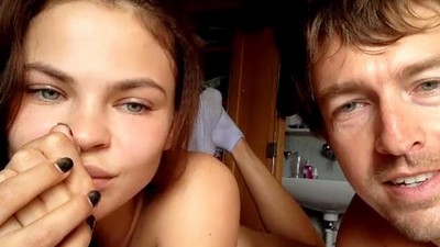 Русское, Домашнее, Настя Рыбка, красивая попка, бритые письки