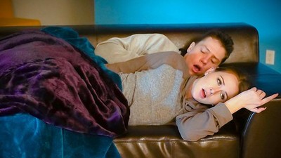 Спящие, Рыжие, Премиум, Рион Кинг, Данни Риверс, бритые письки, наездница, поза 69, секс в одежде, кончил на лобок