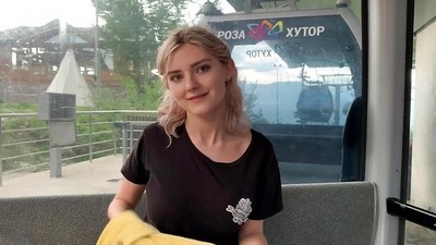 Русское, Минет, От первого лица - POV, Ева Эльфи, секс в одежде, кончил в рот