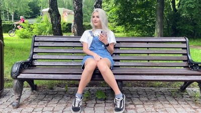 Русское, На публике, Премиум, От первого лица - POV, Ева Эльфи, красивая киска, в лесу, бритые письки, наездница, секс в одежде