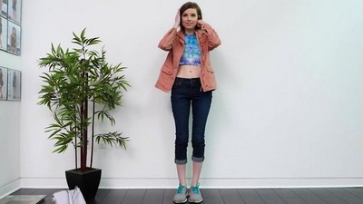 Кастинг, От первого лица - POV, короткие волосы, наездница, кончил в рот