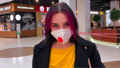 Русское, На публике, От первого лица - POV, Кисс Кэт, глубокий минет, В юбке, секс в одежде, кончил в рот