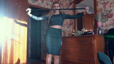 Русское, Домашнее, Премиум, От первого лица - POV, Лакшери Мур, красивая попка, кончил на лицо, платье
