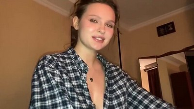 Большие сиськи, Домашнее, От первого лица - POV, Poshspice, красивая попка, наездница, кончил в рот