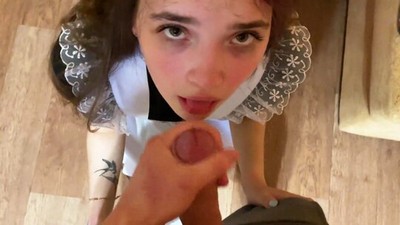 Русское, Минет, Домашнее, Молодые, ЛьюисХаррелл, в униформе, секс в одежде, кончил в рот