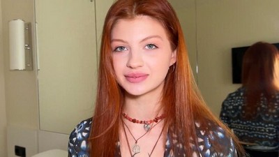 Русское, От первого лица - POV, Лина Мигурт, В юбке, тату, бритые письки, кончил на попу
