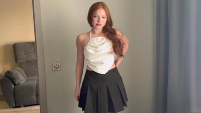 Русское, Рыжие, От первого лица - POV, Лиззи Уайлд, красивая киска, бритые письки, кремпай