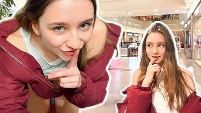 Русское, На публике, Молодые, ВериСексиДаша, глотает сперму, секс в одежде, кончил в рот, В примерочных