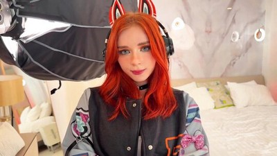 Русское, Домашнее, Рыжие, Свити Фокс, глубокий минет, кончил в рот, ахегао, Наручники