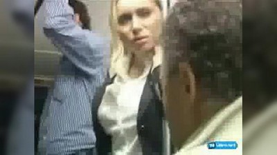 В автобусе