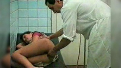 Анал, Клизма, Доктор, Униформа, Скрытая камера