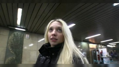 POV &mdash; от первого лица, Блондинки, Пикап, Public agent, Натуральные