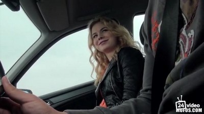 POV &mdash; от первого лица, В машине