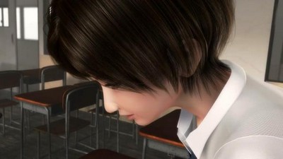 Мультфильмы, Хентай, 3D, Школьница