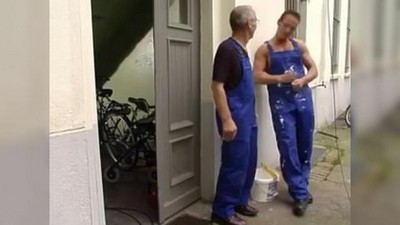 Чулки, Двойное проникновение, Большие сиськи, Втроем, Немецкое