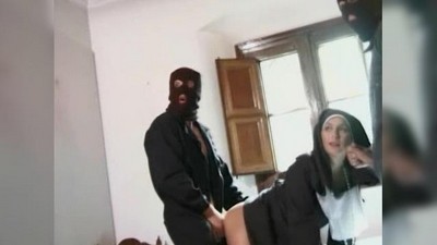 Групповое, Анал, Монашки